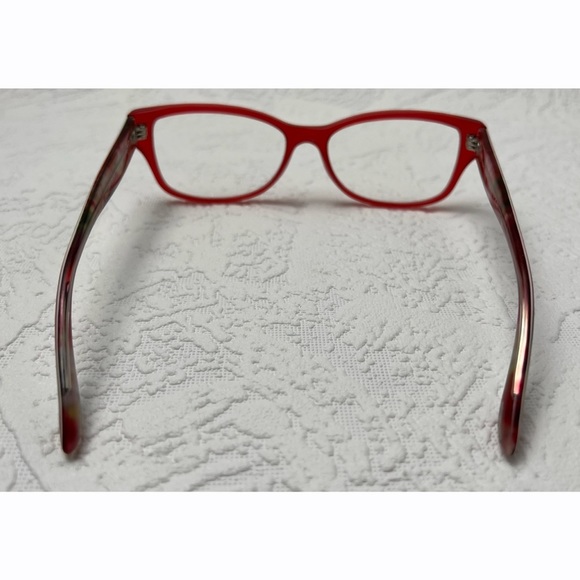 Dolce & Gabbana Opal Red Floral Print Eyeglass‎ Frame - Picture 7 of 11